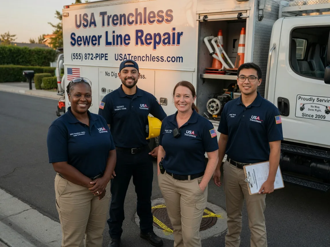 Sewer Line Repair company in Start, LA